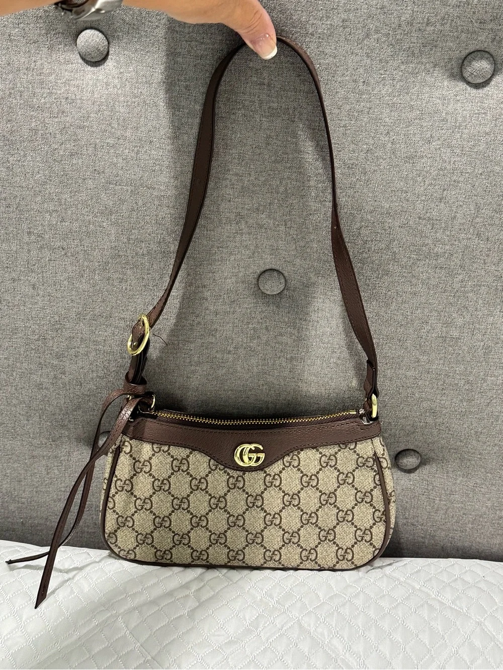 Gucci brown and tan bag / purse - Picture 9 of 9